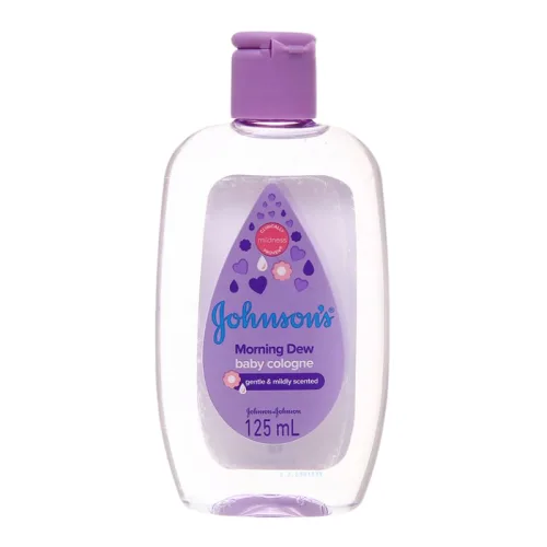 Nước Hoa Em Bé Johnsons Morning Dew Baby Cologne Màu Tím 125ml Hương Thơm Nhẹ Nhàng Thoang Thoảng phù hợp để tham khảo khi chọn Nước hoa mini