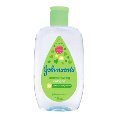 Hình ảnh Nước Hoa Em Bé Johnsons Summer Swing Baby Cologne Màu Xanh 125ml Hương Thơm Nhẹ Nhàng Thoang Thoảng trong bộ sưu tập Nước hoa mini