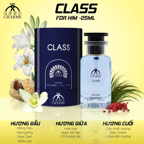 Good Charme Class For Him, nước hoa nam Eau de Parfum 25ml