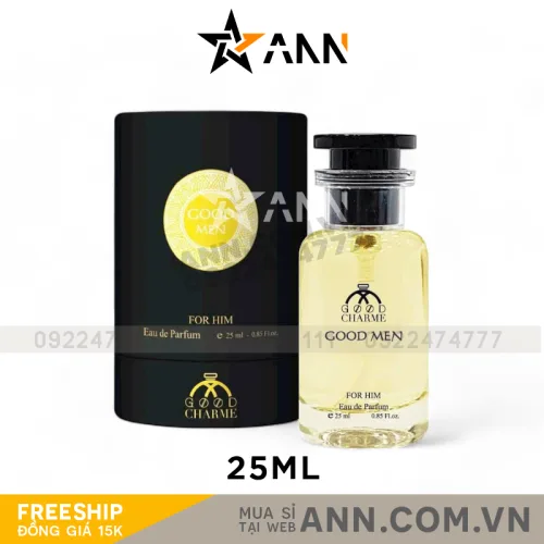 Nước hoa nam Good Charme Good Men Vàng 25ml