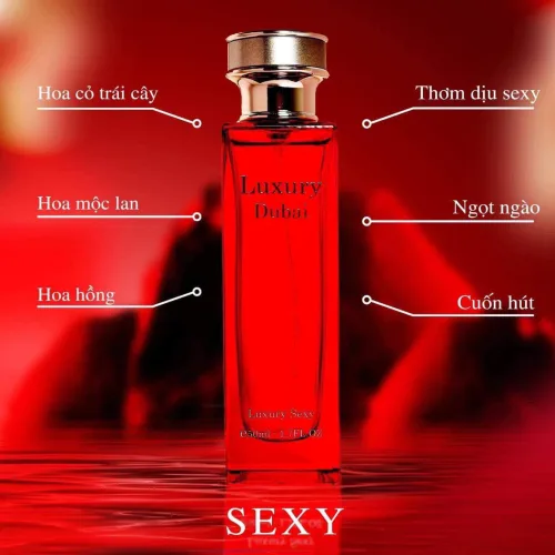 Nước hoa Luxury Dubai 50 ml với 4 mùi Gold, White, Black, Red