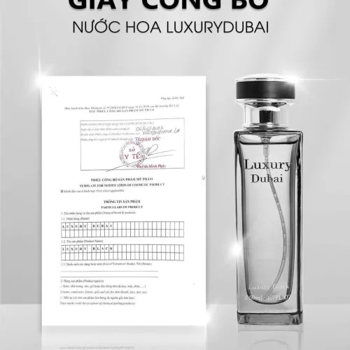 Đối chiếu tên Luxury Black và phiên bản màu đen — Nước Hoa Luxury Dubai Luxury Black