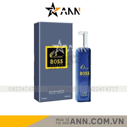 Nước hoa nam Boss 20ml Charme chính hãng
