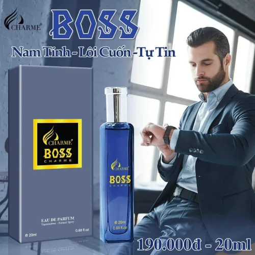 Nước hoa nam Boss 20ml Charme chính hãng