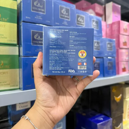 Nước Hoa Nam Charme Cool Water 50ml Hương Thơm Phong Độ Tươi Mát