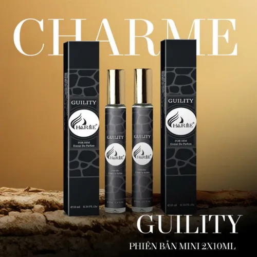 Phân phối nước Hoa Nam Charme Guility 10ml Mùi Thơm Trầm Bí Ẩn