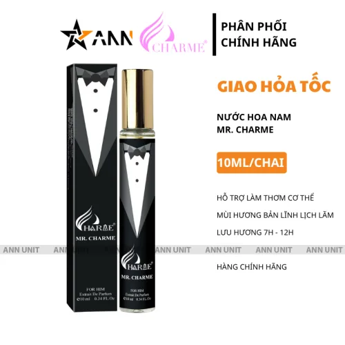 Nước hoa mr charme mini: chọn chai nhỏ cho lịch trình bận