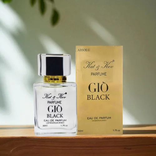 Nước Hoa Nam Kat Kev Parfume Giò Black 50ml - Mùi Thơm Nam Tính Cuốn Hút