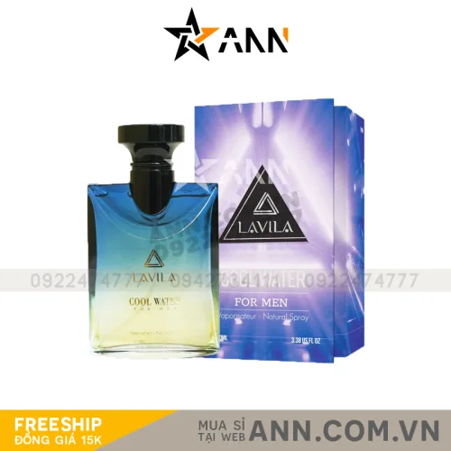 Sỉ nước Hoa Nam Lavila Cool Water 100ml