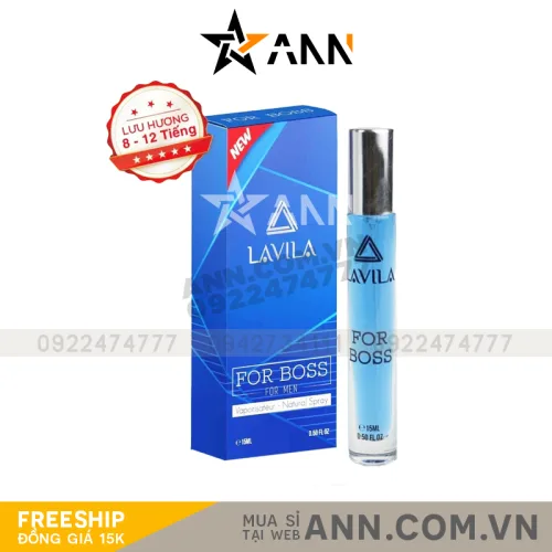 Đánh giá nước Hoa Nam Lavila For Boss Mini 15ml