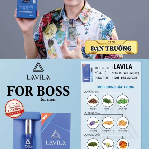Đánh giá nước Hoa Nam Lavila For Boss Mini 15ml