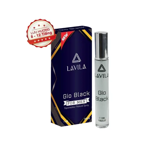 Khám phá Nước Hoa Nam Lavila Gio Black Mini 15ml thuộc nhóm Lavila