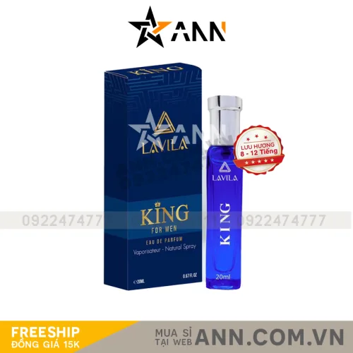 Nước Hoa Nam Lavila King Mini 20ml