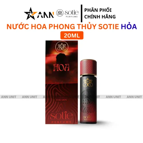 Bảng giá sỉ nước Hoa Nam Phong Thủy Mệnh Hỏa Sotie Perfume 30ml - Mùi Thơm Bản Lĩnh Nhiệt Huyết