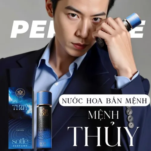 Nước Hoa Nam Phong Thủy Mệnh Thủy Sotie Perfume 30ml - Hương Thơm Cuốn Hút Hiện Đại