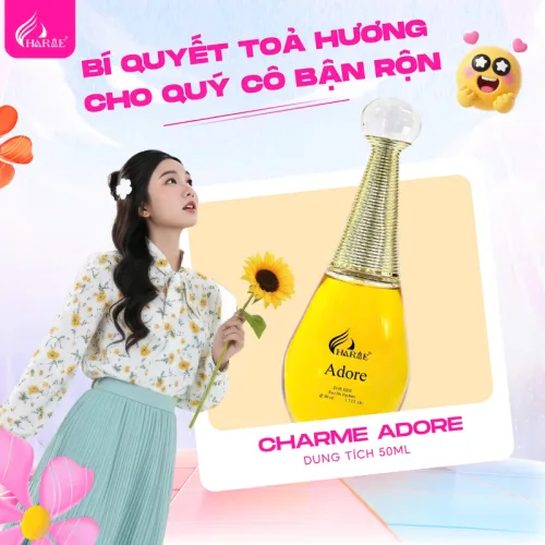 Nước Hoa Nữ Charme Adore 50ml - Hương Thơm Nữ Tính Sang Trọng
