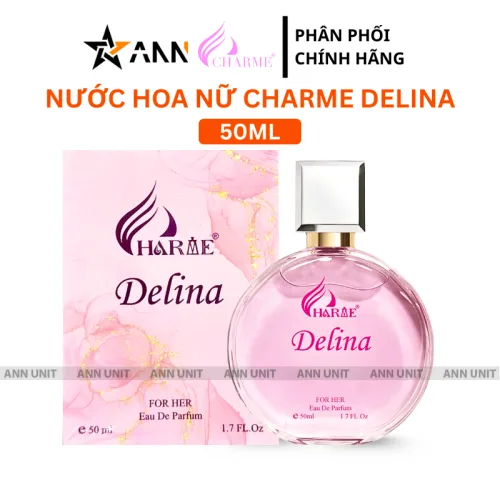 Phân phối nước Hoa Nữ Charme Delina 50ml - Hương Thơm Nữ Tính Tươi Mát