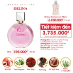 Phân phối nước Hoa Nữ Charme Delina 50ml - Hương Thơm Nữ Tính Tươi Mát