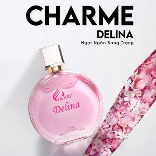 Phân phối nước Hoa Nữ Charme Delina 50ml - Hương Thơm Nữ Tính Tươi Mát