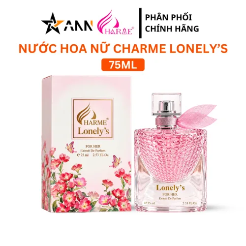 Nước Hoa Nữ Charme Lonely’s 75ml Extrait De Parfum Hương Chypre