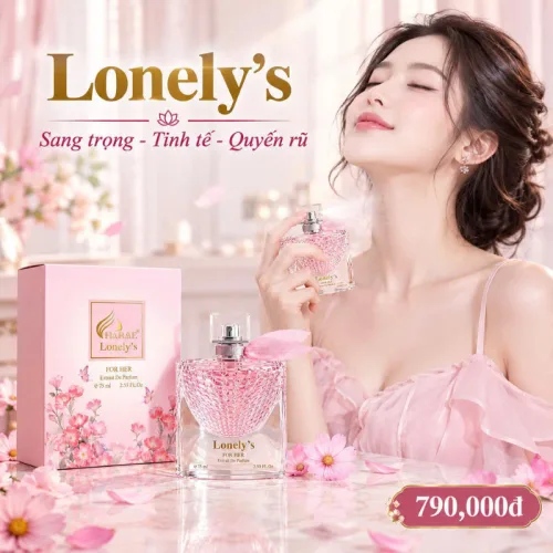 Nước Hoa Nữ Charme Lonely’s 75ml Extrait De Parfum Hương Chypre
