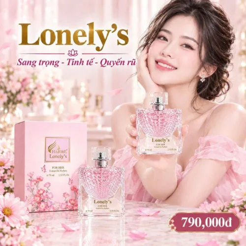 Nước Hoa Nữ Charme Lonely’s 75ml Extrait De Parfum Hương Chypre
