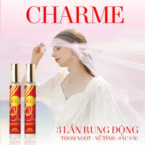 Nước Hoa Nữ Charme Queen 10ml Mùi Thơm Quyến Rũ Gợi Cảm