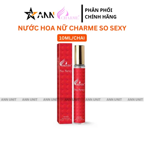 Nước Hoa Nữ Charme So Sexy 10ml Hương Thơm Quyến Rũ Cuốn Hút