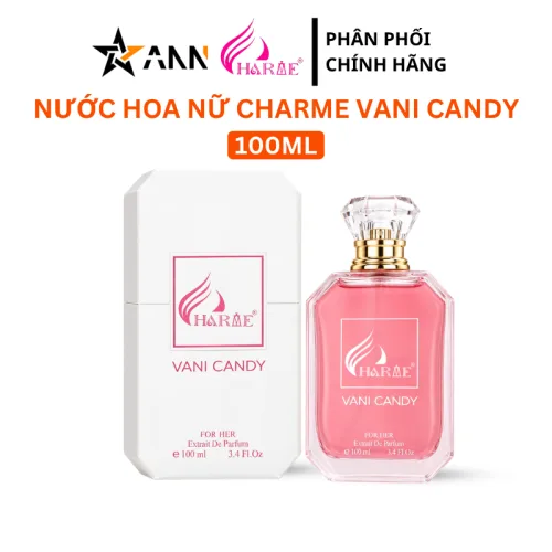 Nước Hoa Nữ Charme Vani Candy 100ml - Hương Thơm Nữ Tính Ngọt Ngào