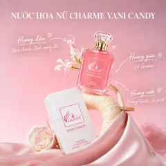 Nước Hoa Nữ Charme Vani Candy 100ml - Hương Thơm Nữ Tính Ngọt Ngào