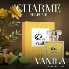 Nước Hoa Nữ Charme Vanila 50ml - Hương Thơm Quyến Rũ Cuốn Hút