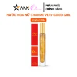 Nước Hoa Nữ Charme Very Good Girl Xịt Có Kim Tuyến Chai Tròn 10ml - Hương Thơm Ngọt Nhẹ Quyến Rũ