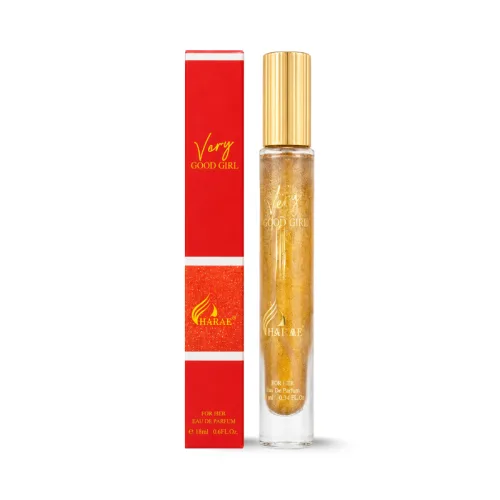 Nước Hoa Nữ Charme Very Good Girl Xịt Có Kim Tuyến Chai Tròn 10ml - Hương Thơm Ngọt Nhẹ Quyến Rũ