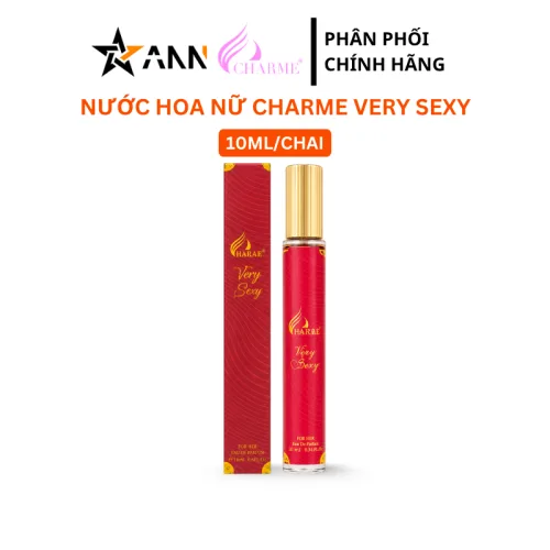 Nước Hoa Nữ Charme Very Sexy Chai Tròn 10ml - Hương Thơm Ngọt Ngào Quyến Rũ