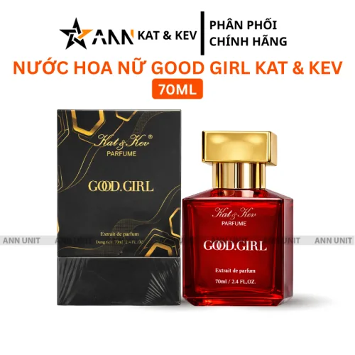 Nước Hoa Nữ Kat Kev Good Girl 70ml - Hương Thơm Ngọt Nhẹ Nữ Tính