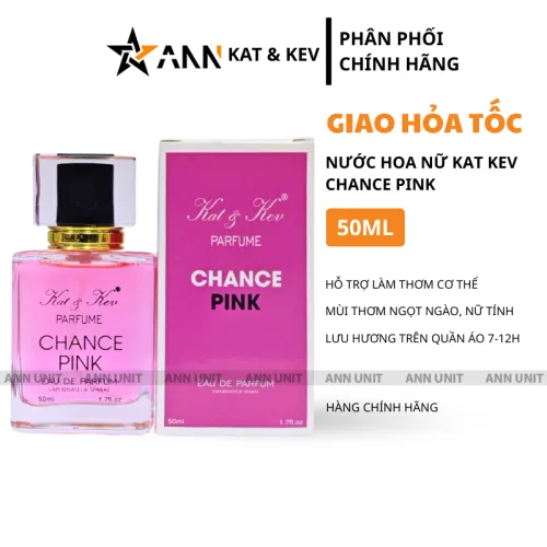 Nước hoa nữ Chance Pink Kat Kev Parfume EDP 50ml