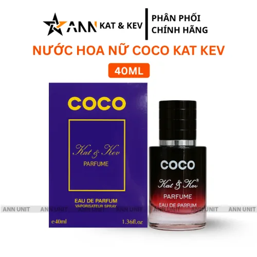 Nước hoa Kat Kev Parfume Coco Eau De Parfum 40ml cho nữ
