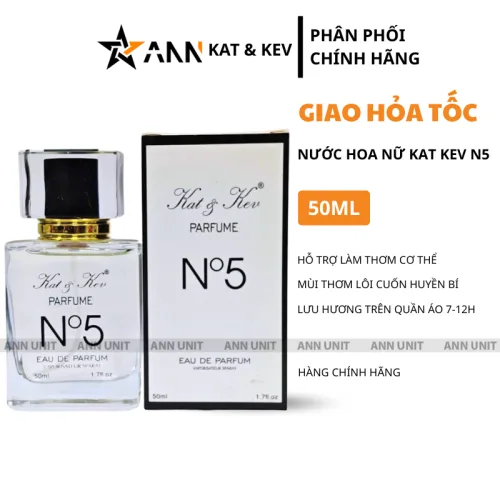 Kat Kev Parfume N5 Eau De Parfum 50ml dành cho nữ