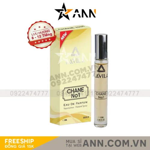 Bảng giá sỉ nước Hoa Nữ Lavila Chane No1 Mini 15ml