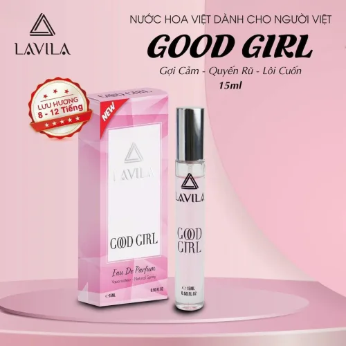Nước hoa Lavila Good Girl Eau De Parfum mini 15ml cho nữ