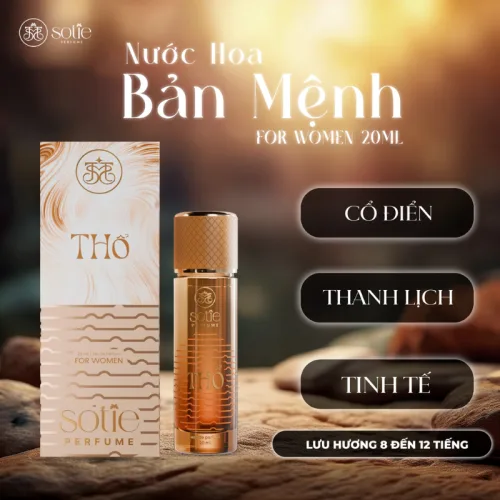 Nước hoa nữ mệnh thổ: sắc nâu vàng theo bạn ra phố
