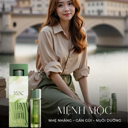 Nước Hoa Nữ Phong Thủy Mệnh Mộc Sotie Perfume 20ml - Mùi Thơm Hiện Đại Trẻ Trung