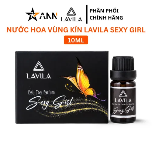 Lavila Sexy Girl Nước Hoa Vùng Kín 10ml Màu Đen Hương Bí Ẩn