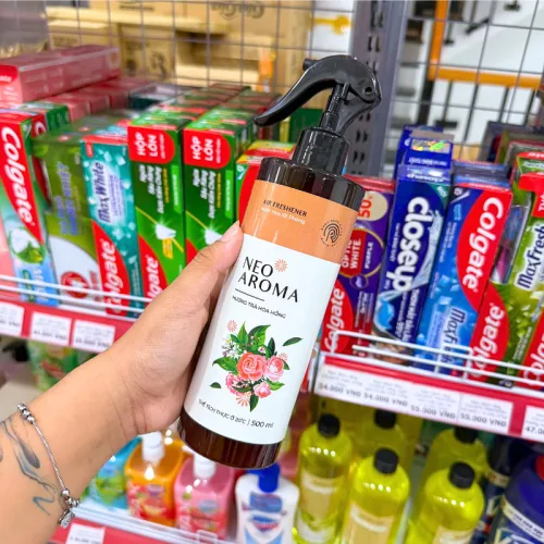 Nước Hoa Xịt Phòng Neo Aroma Hương Trà Hoa Hồng 500ml - Nước Xịt Phòng Neo Aroma