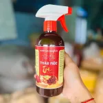 Nước Lau Bàn Thờ Tinh Dầu Thảo Mộc Lau Sạch Bụi Bẩn 500ml