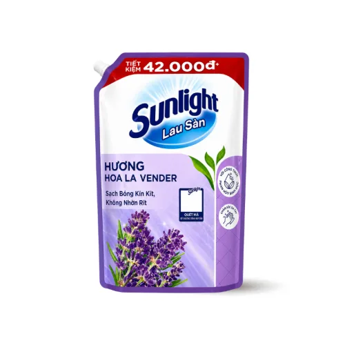 Nước Lau Sàn Túi SUNLIGHT Hương Hoa Lavender 3.6kg