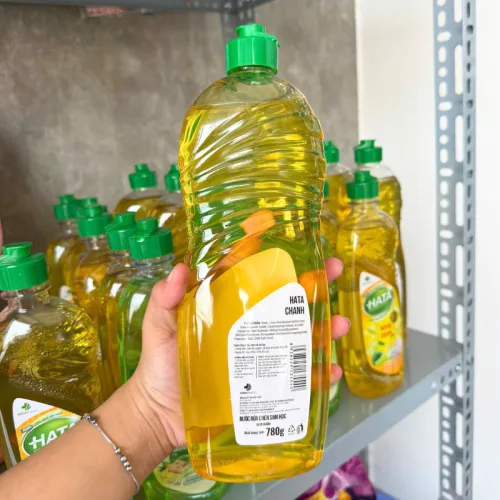 Nước Rửa Chén Sinh Học Hata Cleaners 780g - Nước Rửa Chén Hata Hương Chanh