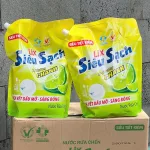 Nước Rửa Chén Túi LIX Siêu Sạch Hương Chanh 3.2kg