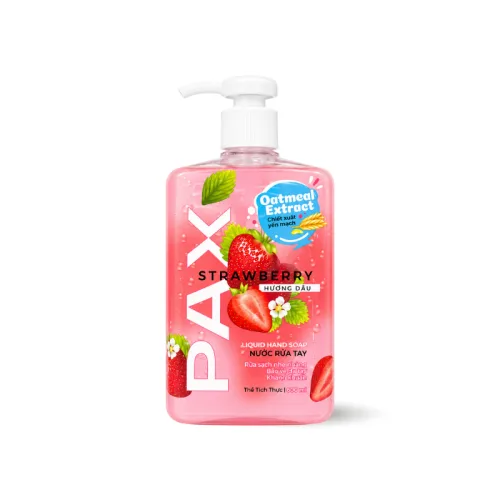 Nước Rửa Tay PAX Hương Dâu 600ml