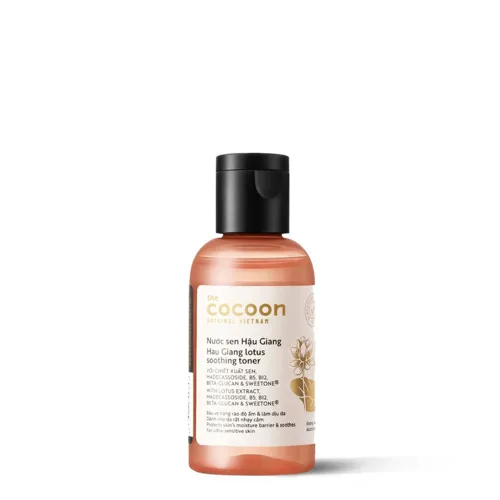Nước Sen Hậu Giang Cocoon 50ml Thuần Chay (Chai Mini) phù hợp để tham khảo khi chọn cocoon original vietnam